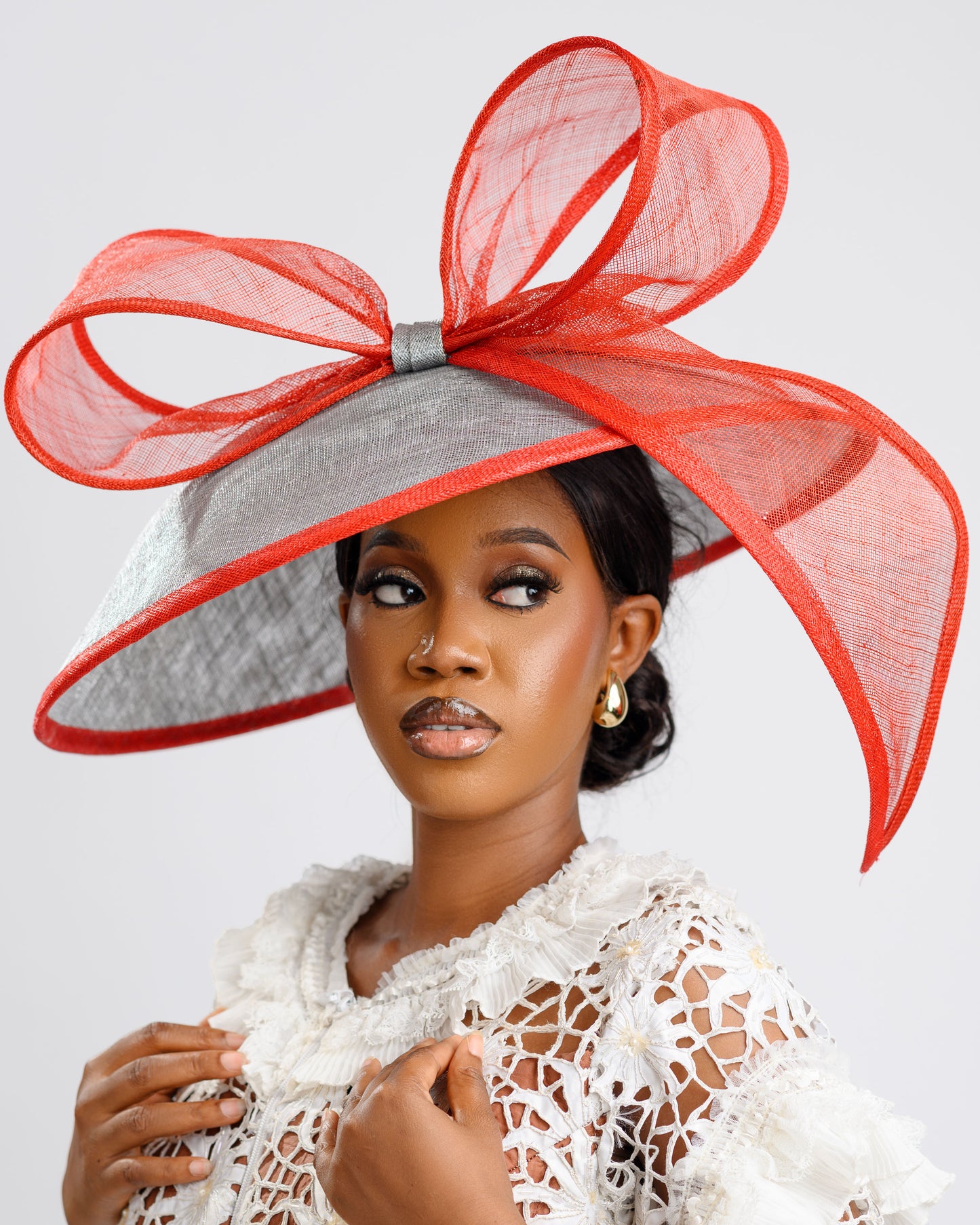 Ruby whisper fascinator