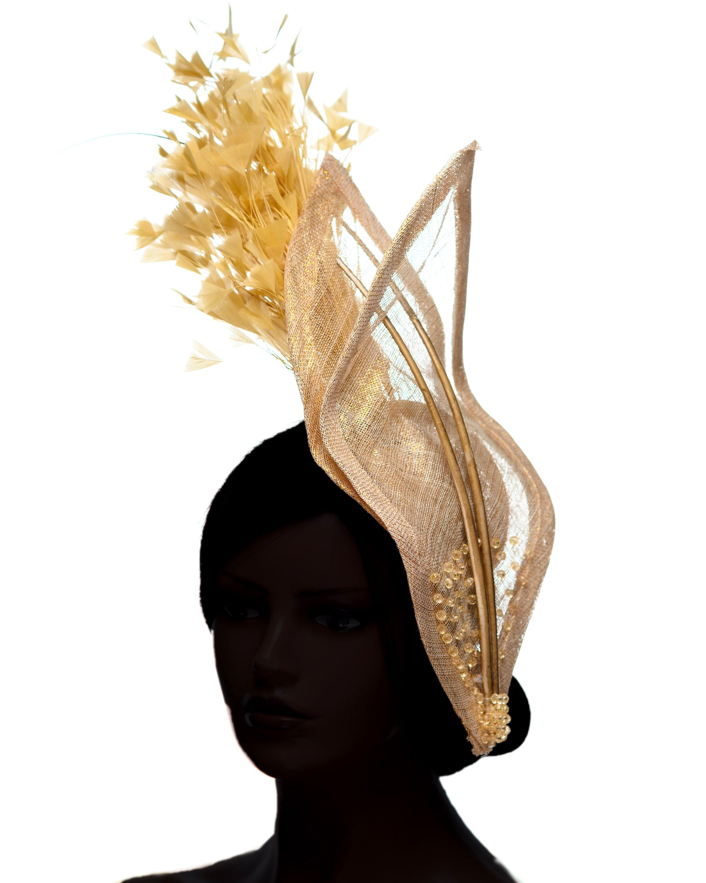 Whimsy flame fascinator