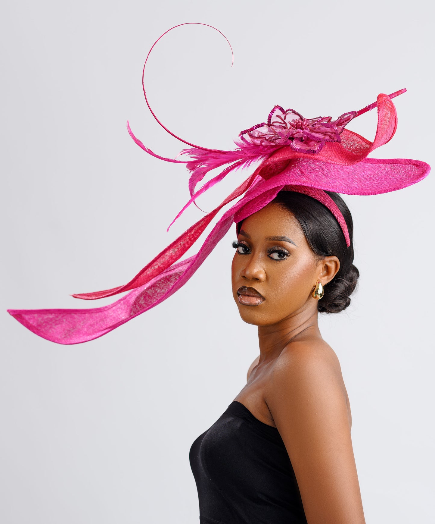Blush Romance fascinator