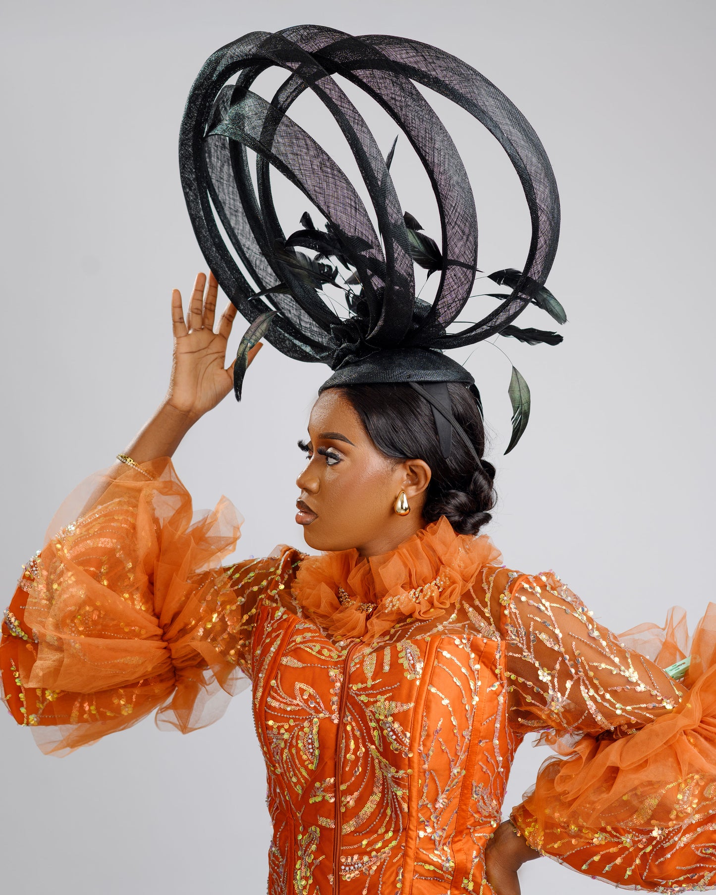 Darling Bloom fascinator