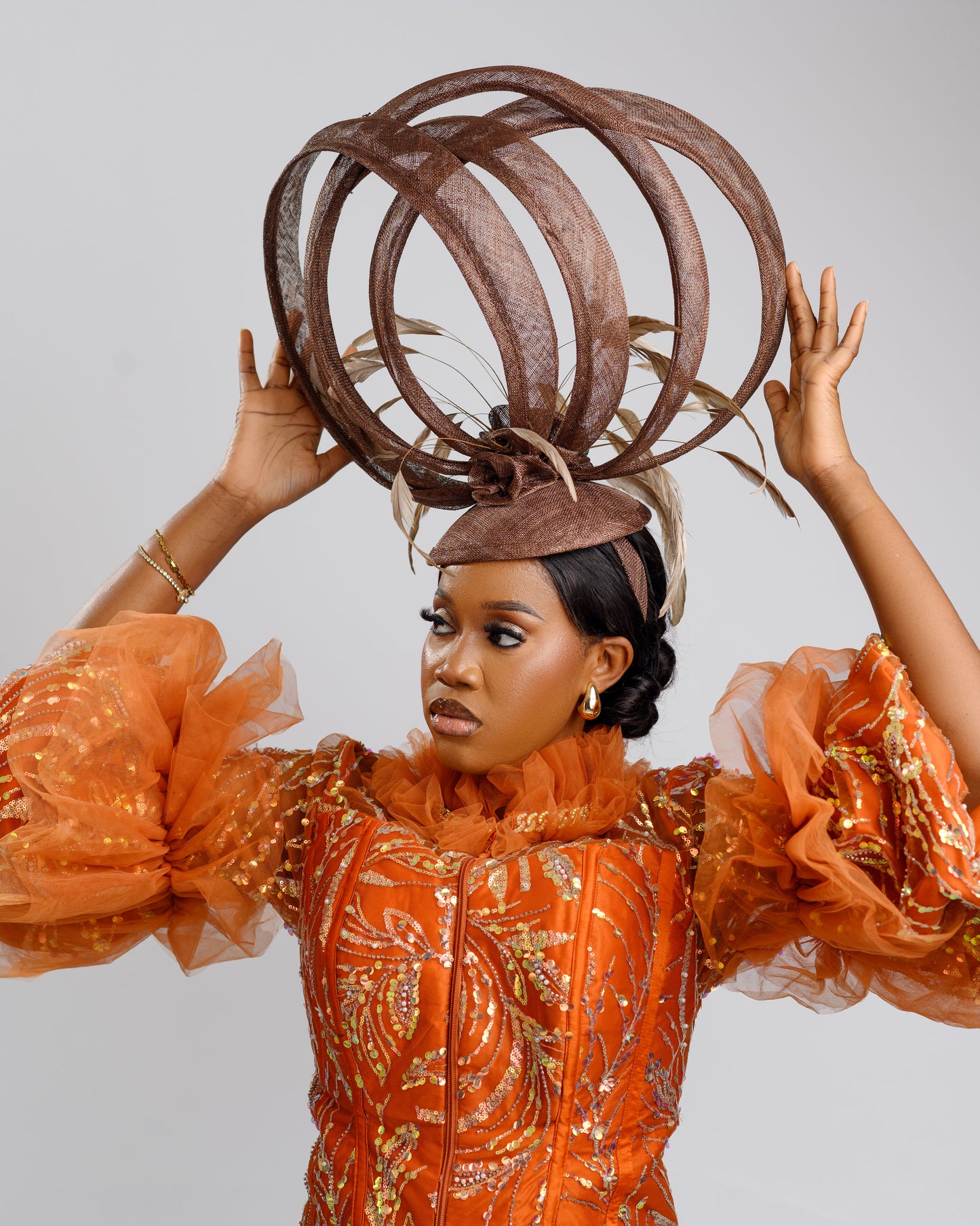 Darling Bloom fascinator