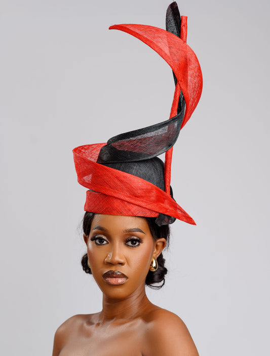 Classic luxe fascinator