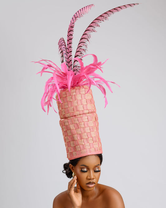 Dainty Magnolia fascinator