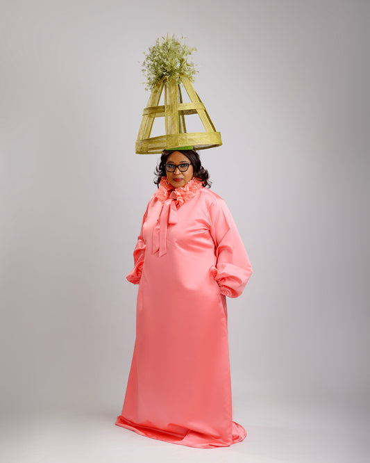 Opulent crown fascinator