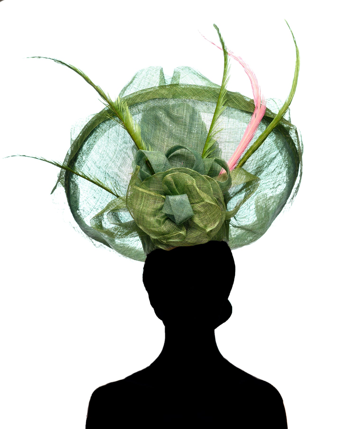 Moss Opulence Fascinator