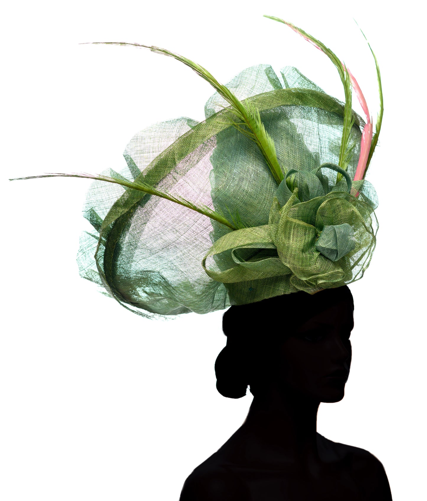 Moss Opulence Fascinator