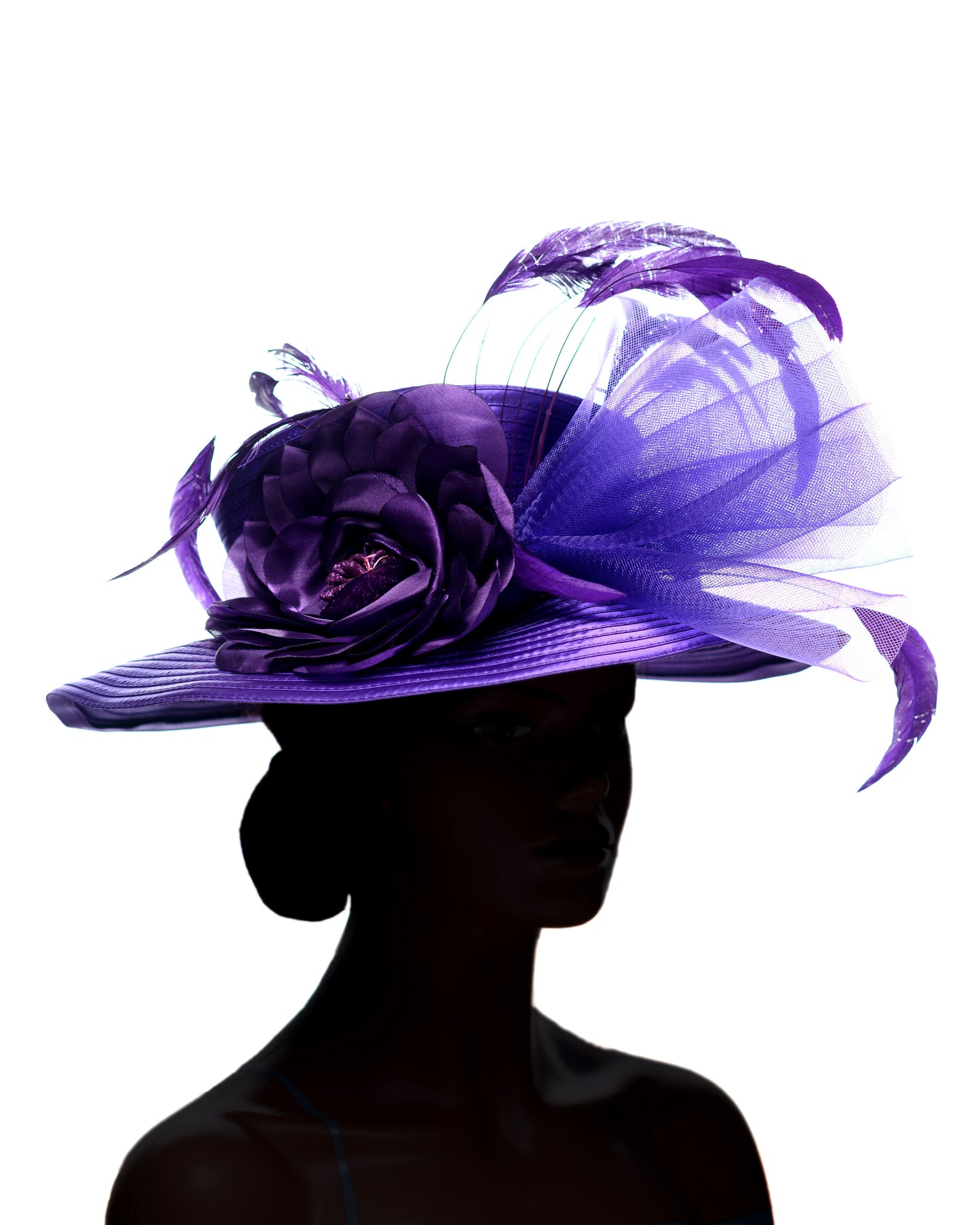 Royal glow fascinator