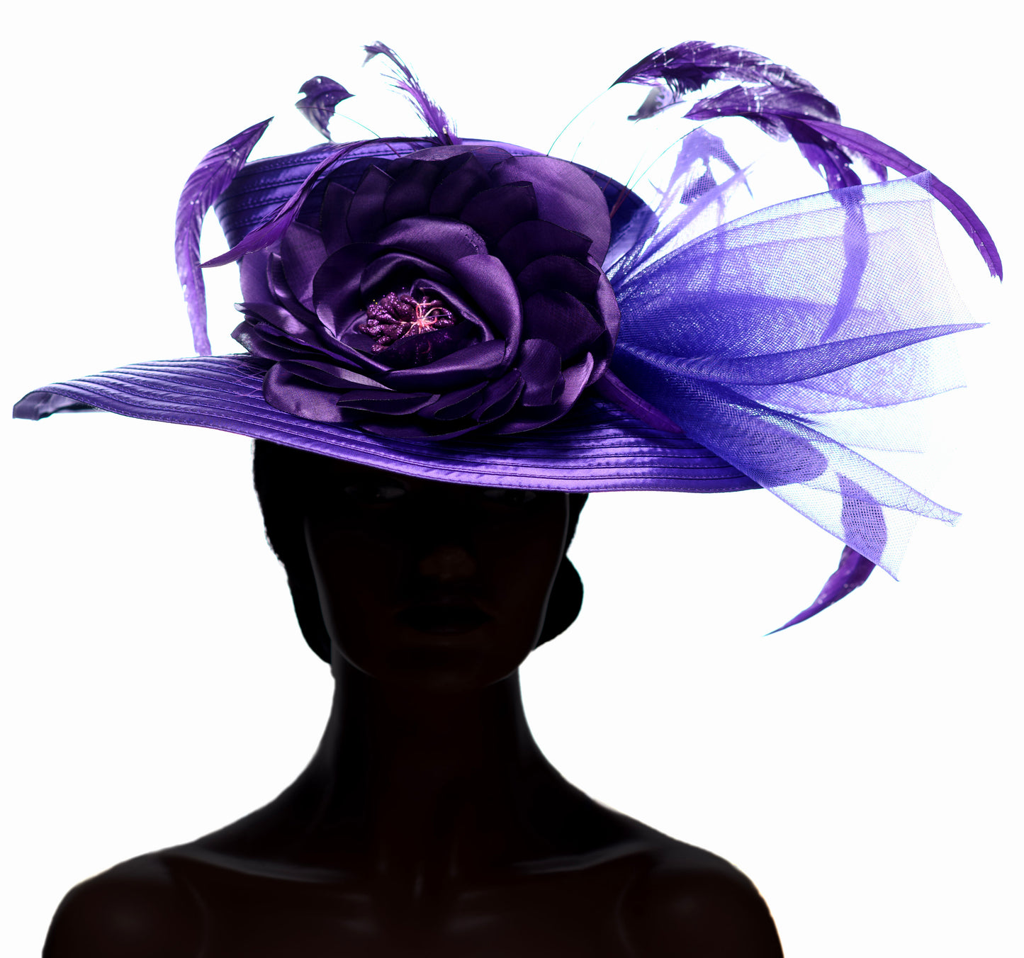 Royal glow fascinator